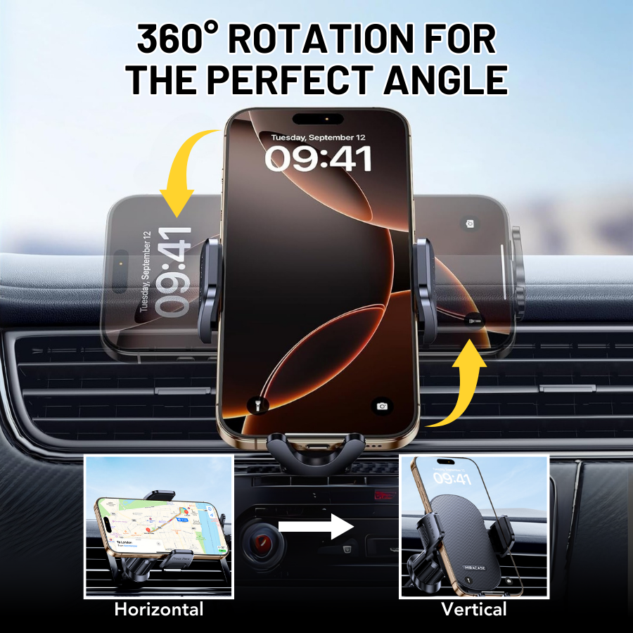 Universal Automobile Cradle for All Smartphones