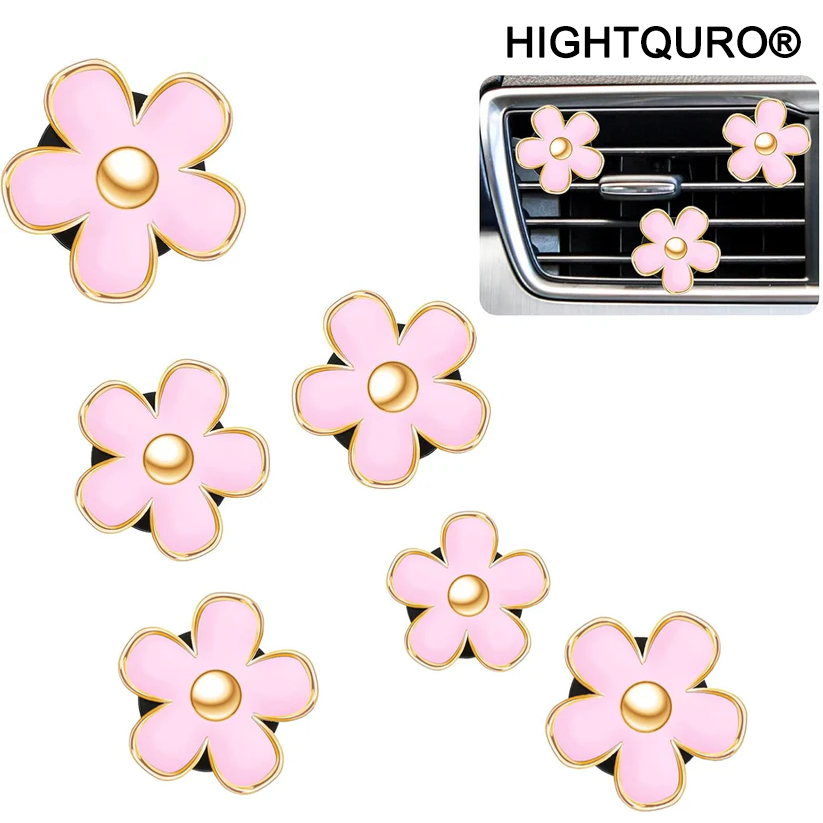 BloomBreeze – Daisy Car Air Freshener for a Fresh & Floral Ride (4PCS/PACK)