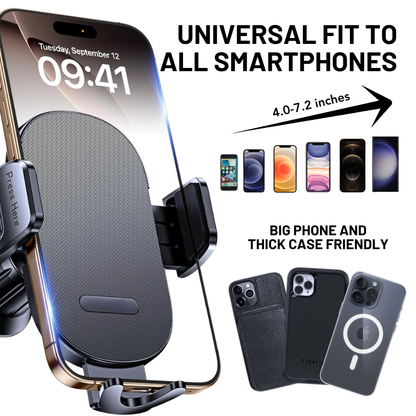 Universal Automobile Cradle for All Smartphones