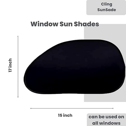 2025 UPGRADED Electrostatic Film Foldable Window Shades for Car (2PCS Set)