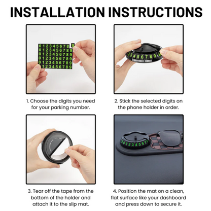Multifunctional Phone Holder Slip Mat