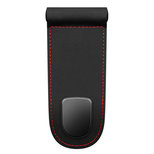 Premium Leather Glove Box Hook with Leather Hooks: No Destructive Installation